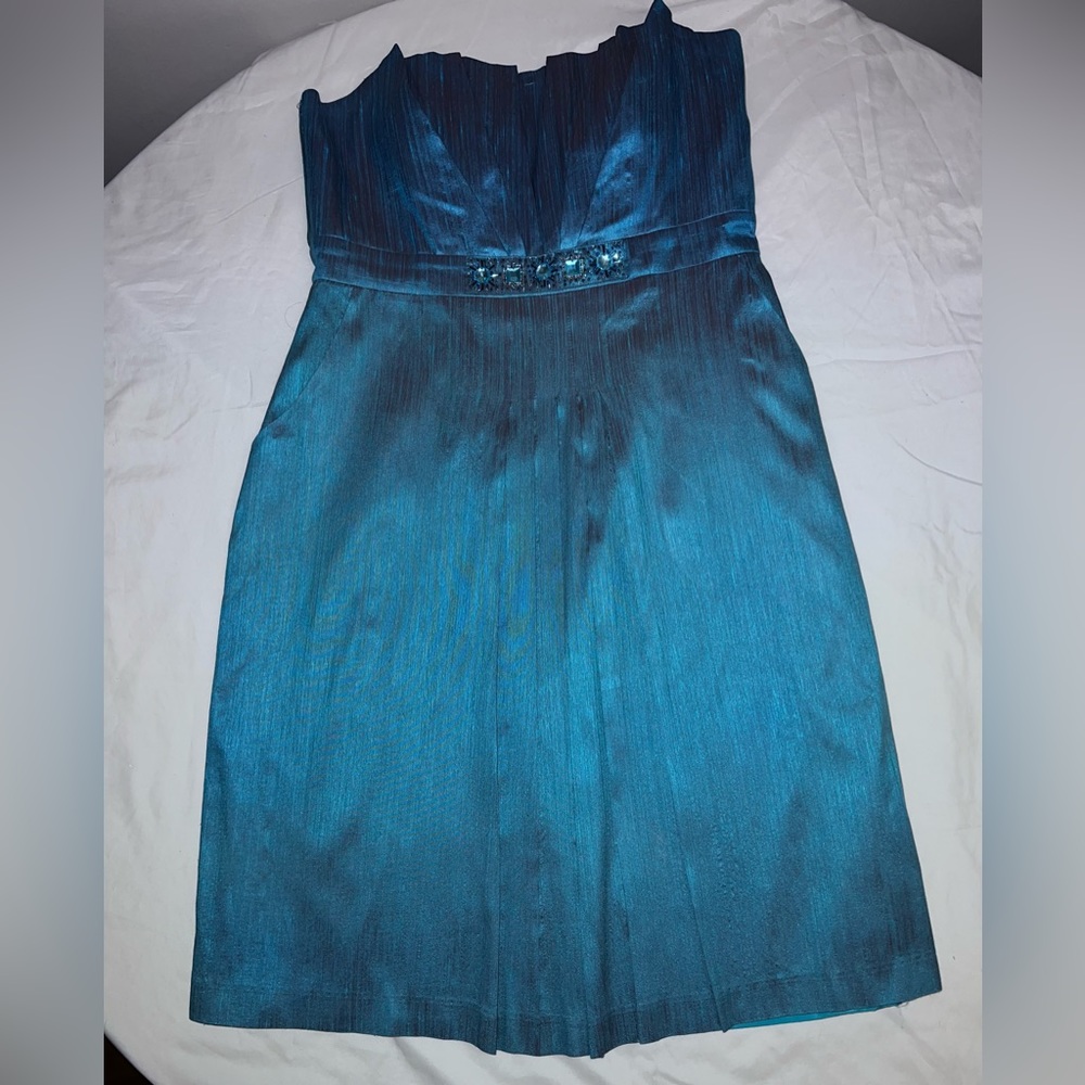 NW Collections Blue Dress
